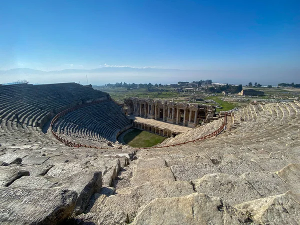 Scenic Shot Ancient Ruins Greece — Stockfoto