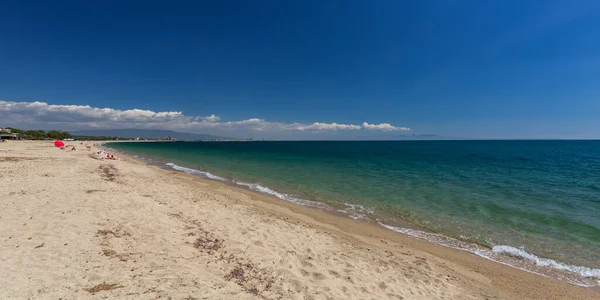 Utsikt Över Den Vackra Stranden Norra Delen Israel — Stockfoto