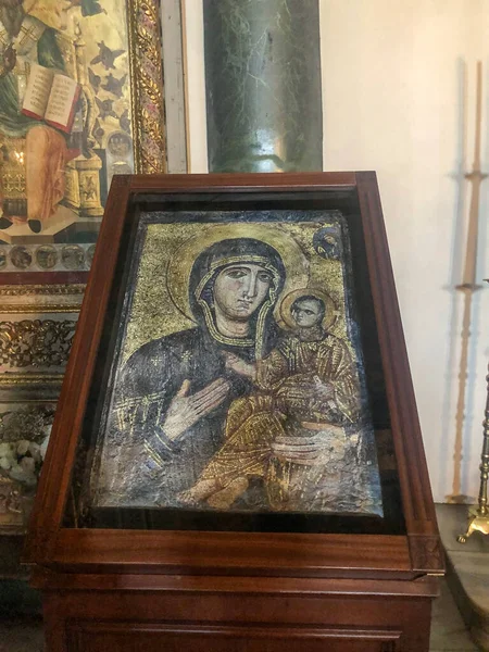 ภายในโบสถ เซนต เตอร ในโรม ตาล — ภาพถ่ายสต็อก