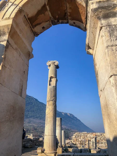Scenic Shot Ancient Ruins Greece — Stock Photo, Image
