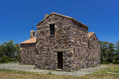 Santa Maria 'daki eski kilise binası.