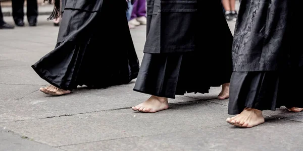 Danza Folclórica Tradicional Una Calle Durante Festival — Foto de Stock