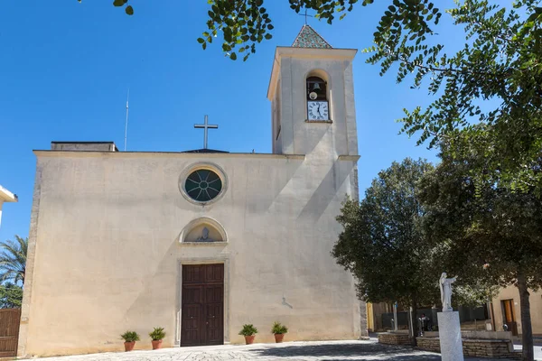 Старая Средиземноморская Церковь Сардинии Италия Европа — стоковое фото