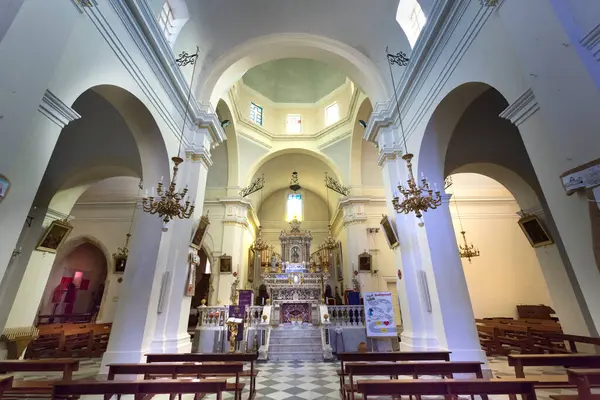 Villasor Daki San Biagio Kilisesi Sardinya Talya — Stok fotoğraf