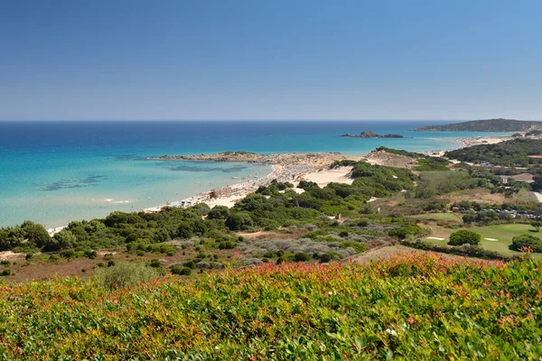 Coast Mediterranean Sea Clear Sunny Day — Stock Photo, Image