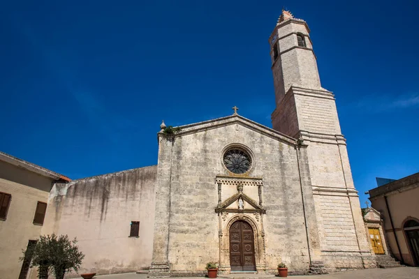 Alte Mediterrane Kirche Auf Sardinien Italien Europa — Stockfoto