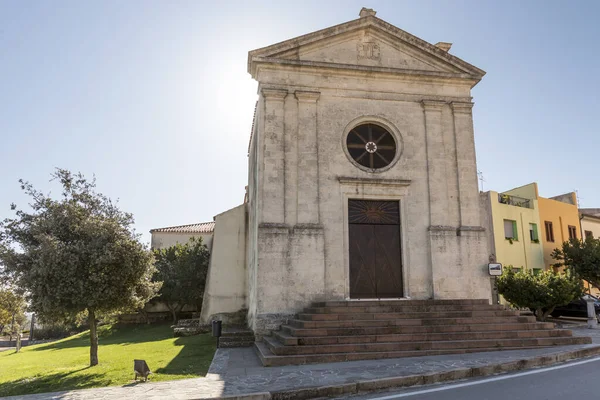 Kostel San Giovanni Suergiu Sardegna — Stock fotografie