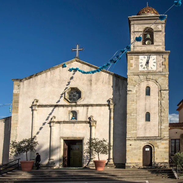 Alte Mediterrane Kirche Auf Sardinien Italien Europa — Stockfoto