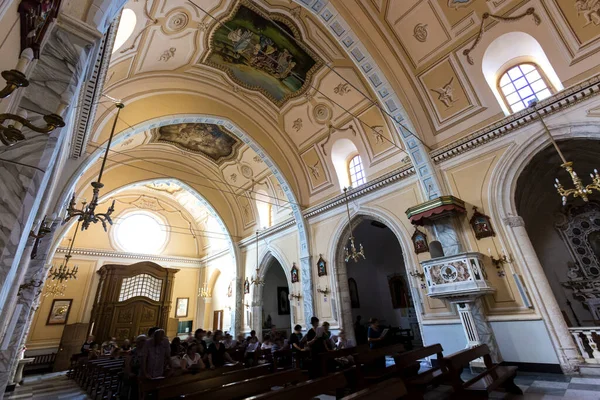 Interior Church San Pietro Apostolo Ploaghe Sassari Sardinia — Stock Photo, Image