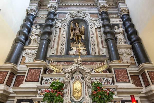 Εκκλησία Του Αγίου Μιχαήλ Στο Κάλιαρι Της Σαρδηνίας Ιταλία — Φωτογραφία Αρχείου
