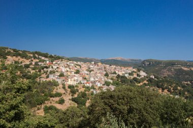 İtalya 'nın Seulo kentindeki panoramik manzara