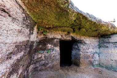 Napoli, İtalya 'daki antik Roma forumunun kalıntıları. Antik Pompei şehri bir unesco dünya mirası alanıdır.
