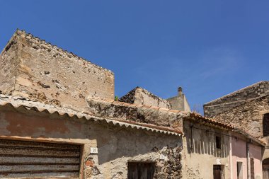 Ploaghe 'nin Tarihi Merkezi (Sassari) - İtalya