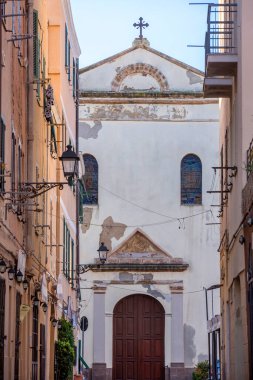 Alghero Tarih Merkezi şehir manzarası