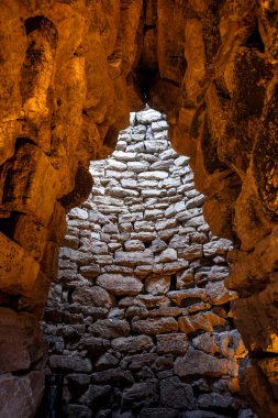Kudüs şehrindeki eski şatonun kalıntıları.