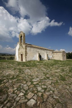 Sardinya 'daki kilise, İtalya, Avrupa