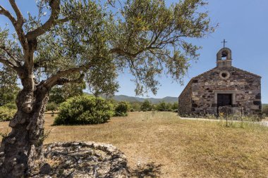 Santa Maria 'daki eski kilise binası.