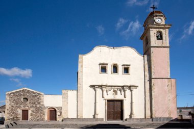 Santa Maria 'daki eski kilise binası.