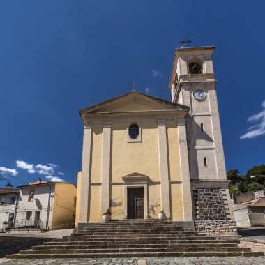 Santa Maria 'daki eski kilise binası.