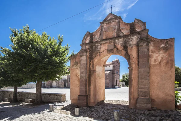 撒丁岛的老天主教教堂 — 图库照片