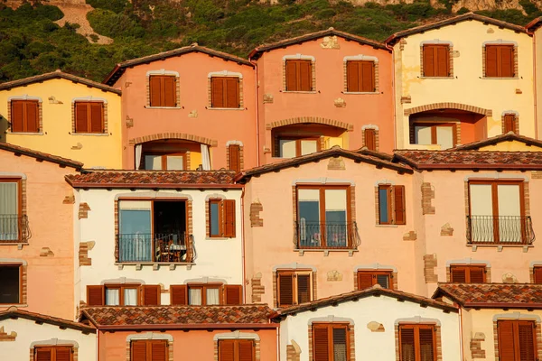 Színes Házak Olasz Vernazza Városban Cinque Terre Italy — Stock Fotó