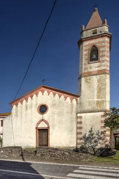 stock image old Mediterranean church on Sardinia, Italy, Europe