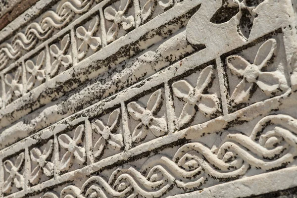 Antiguo Mosaico Del Templo Los Dioses — Foto de Stock