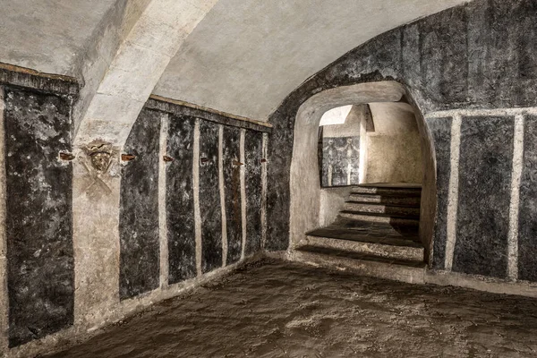 Famosa Cripta San Sepolcro Cagliari Cámara —  Fotos de Stock
