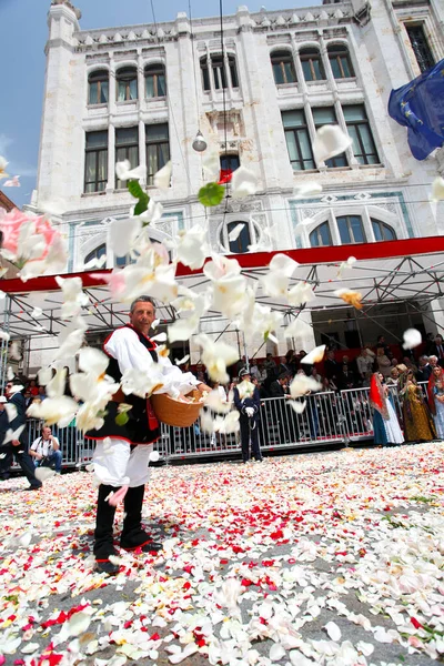 Fiesta Tradicional Ciudad Europea —  Fotos de Stock
