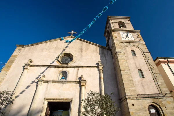 Gamla Medelhavskyrkan Sardinien Italien Europa — Stockfoto