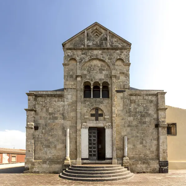 Santa Maria Frontera大教堂 — 图库照片