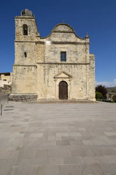 Vecchia Chiesa Mediterranea Sulla Sardegna Italia Europa — Foto Stock