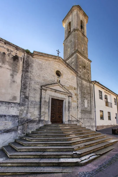 意大利撒丁岛的老地中海教堂 — 图库照片