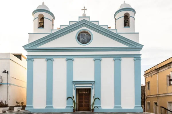 Церковь Святого Маврикия Калазетта Внешний Фасад Италия — стоковое фото