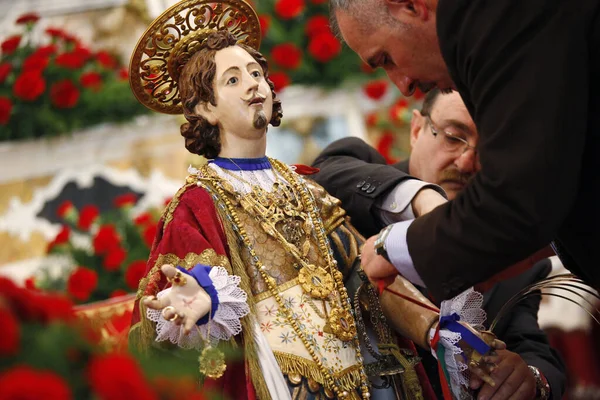 Sant Efisio Ephysius Sardinia Celebration Italy — Stock Photo, Image
