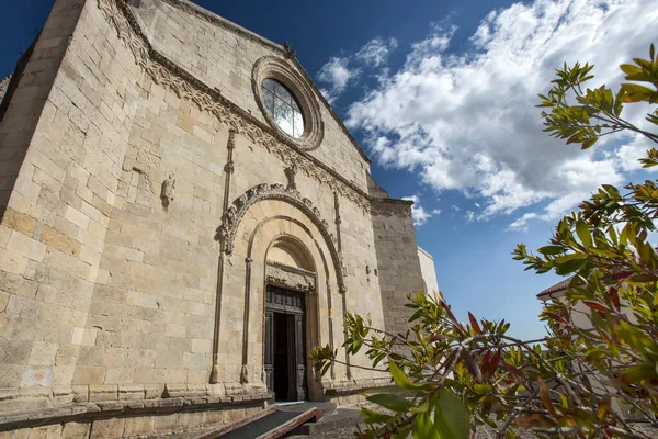 Vecchia Chiesa Mediterranea Sulla Sardegna Italia Europa — Foto Stock