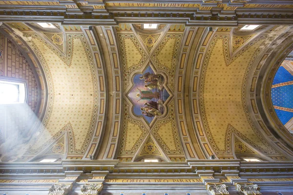 대성당 마리아 바로크 양식으로 도시의 역사적 중심에 이탈리아의 사르데냐 — 스톡 사진