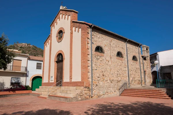 Vista Hermosa Iglesia Del Casco Antiguo — Foto de Stock