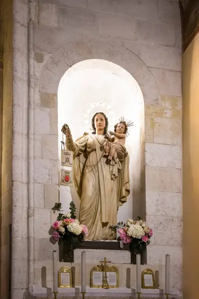 Vanha Välimeren Kirkko Sardiniassa Italia Eurooppa — kuvapankkivalokuva