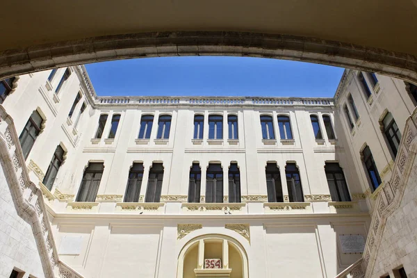 Uitzicht Het Stadhuis Van Cagliari — Stockfoto