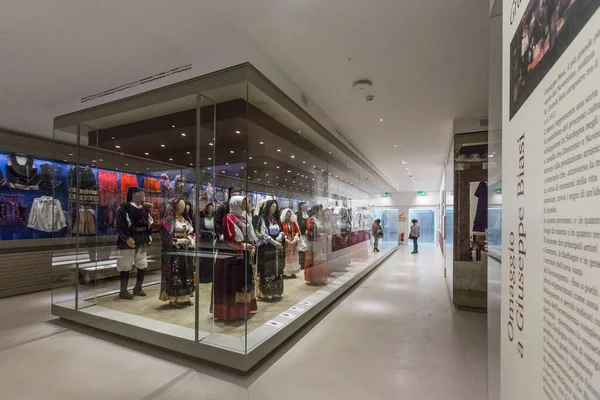 意大利努罗的民间生活和服饰传统博物馆 — 图库照片