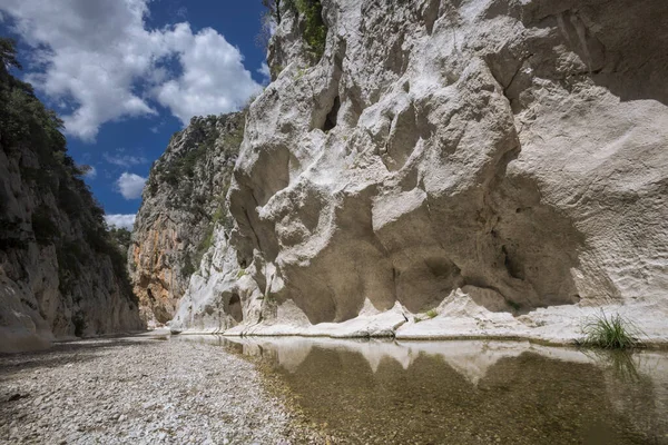 Flumineddu River Dorgali Sardinien Italien — Stockfoto