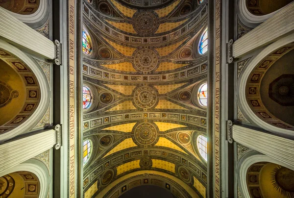 Interior Antigua Iglesia Chiesa San Giorgio Tresnuraghes Italia — Foto de Stock