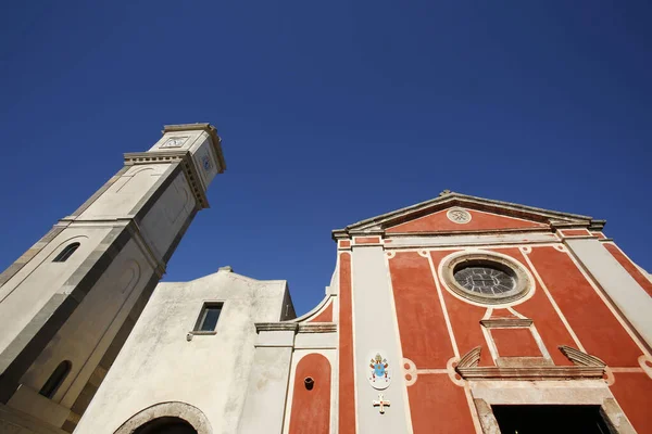 Sant Antioco Cathedral External Facade — Stock Photo, Image