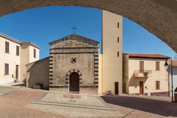 Kerk Van Sint Sebastiano Bulzi — Stockfoto