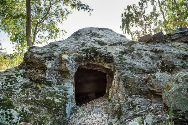 Cave Rock San Vito Sardegna — Stock Photo, Image