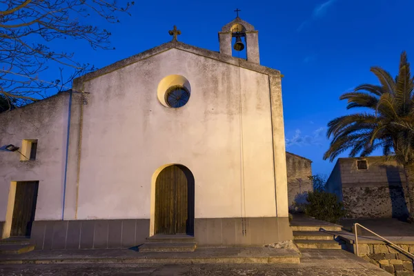 stock image old Mediterranean church on Sardinia, Italy, Europe