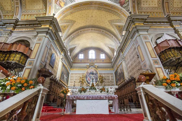 Cathedral Santa Maria Assunta Oristano Built Baroque Style Located Historical — Stock Photo, Image