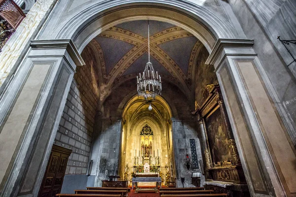 Cattedrale Santa Maria Assunta Oristano Costruito Stile Barocco Trova Nel — Foto Stock