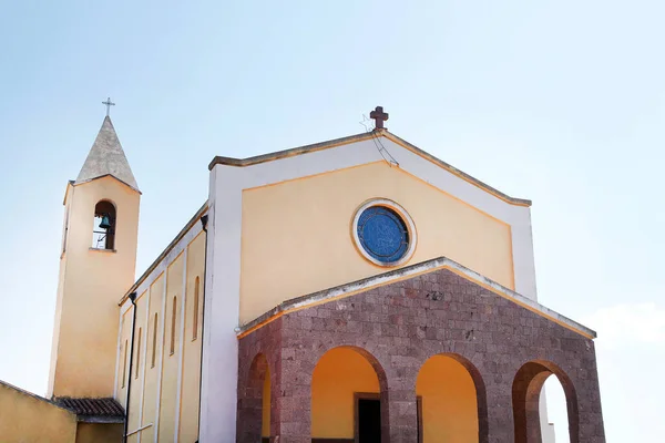 Kościół San Giovanni Suergiu Sardynia — Zdjęcie stockowe